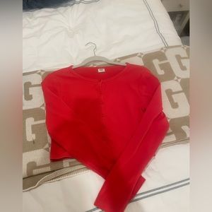 Aritzia Sunday best cropped long sleeve